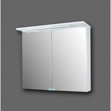 Шкафчик зеркальный с диодной подсветкой Fancy Marble MC-10 (ШЗ-10 White)